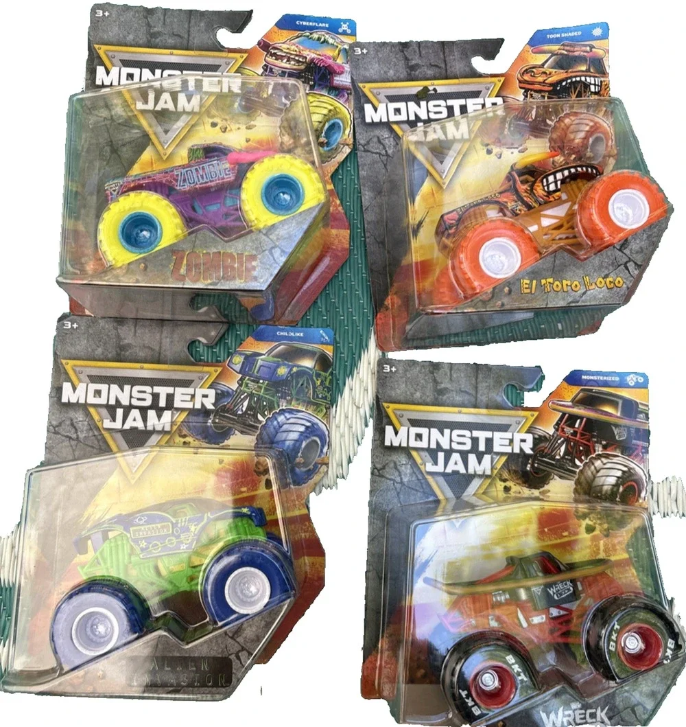 Monster Jam Wreck Deck 1:64 Series 45 2026 Monsterized Truck Tech Zombie Lot